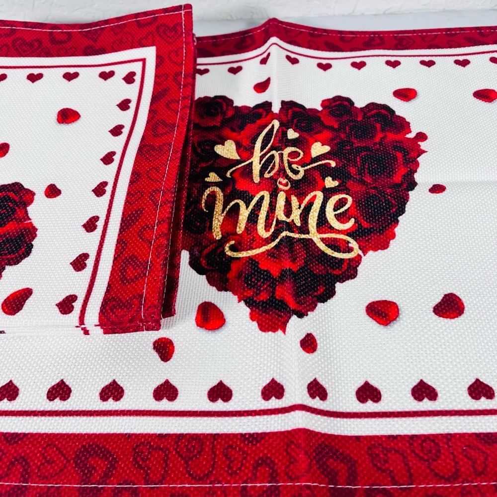 Set Of 4 Valentine's Day Placemats - Picture 4 of 5